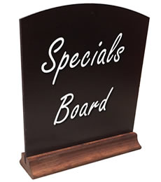 Table Top Chalkboards